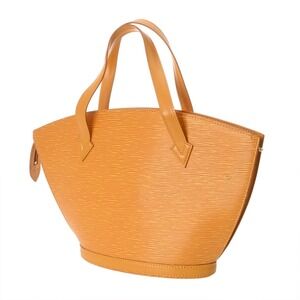 Louis Vuitton Leather Saint Handbag Epi Tassili Yellow Jacques